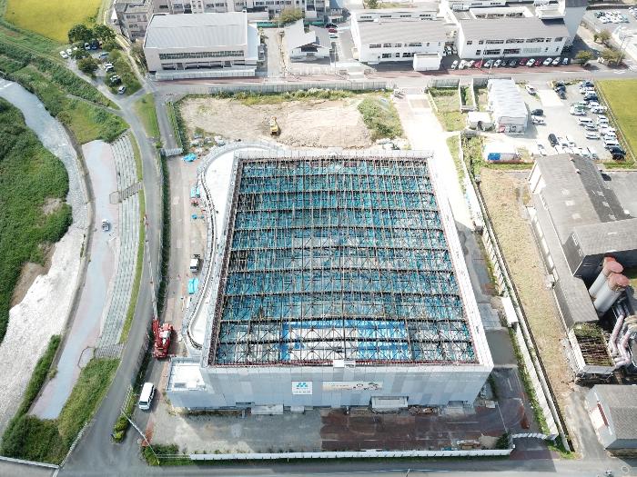 文化体育館北側から