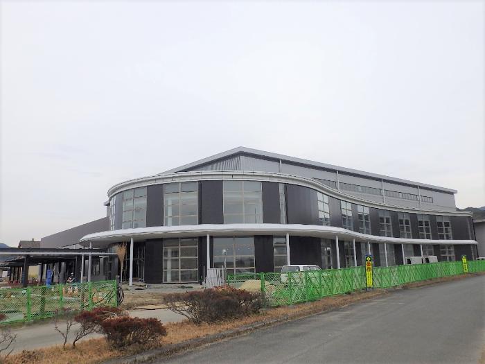 文化体育館南東側から撮影