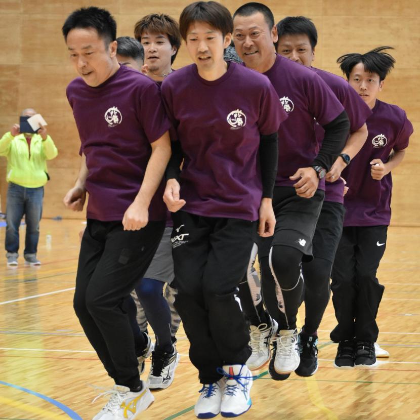 みんなでジャンプ